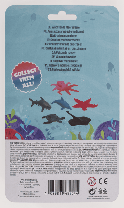 Growing Sea Animals, 10 cm,