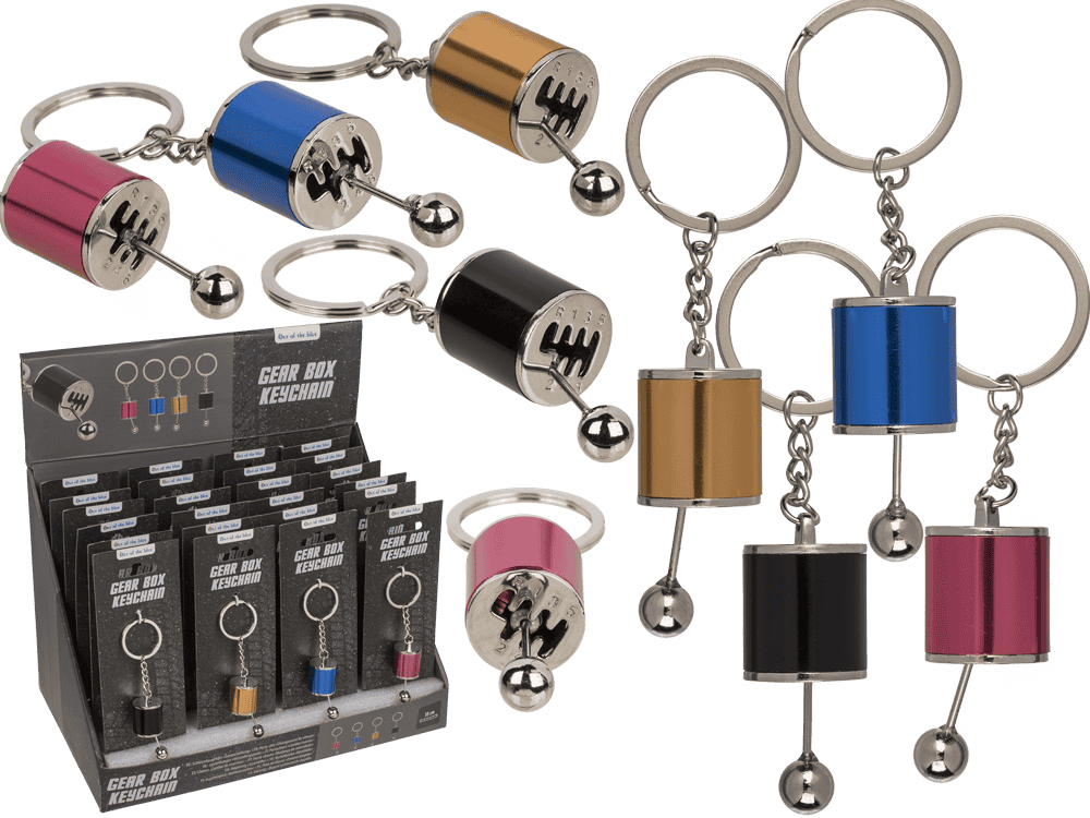 Metal-Keyring, Car Gear Box,