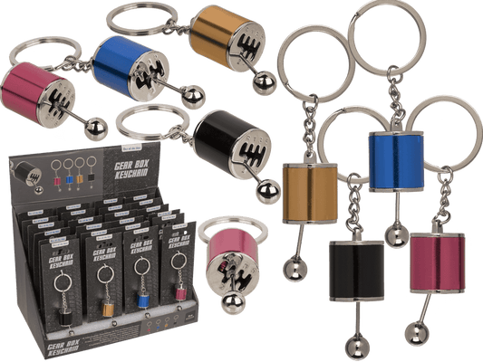 Metal-Keyring, Car Gear Box,