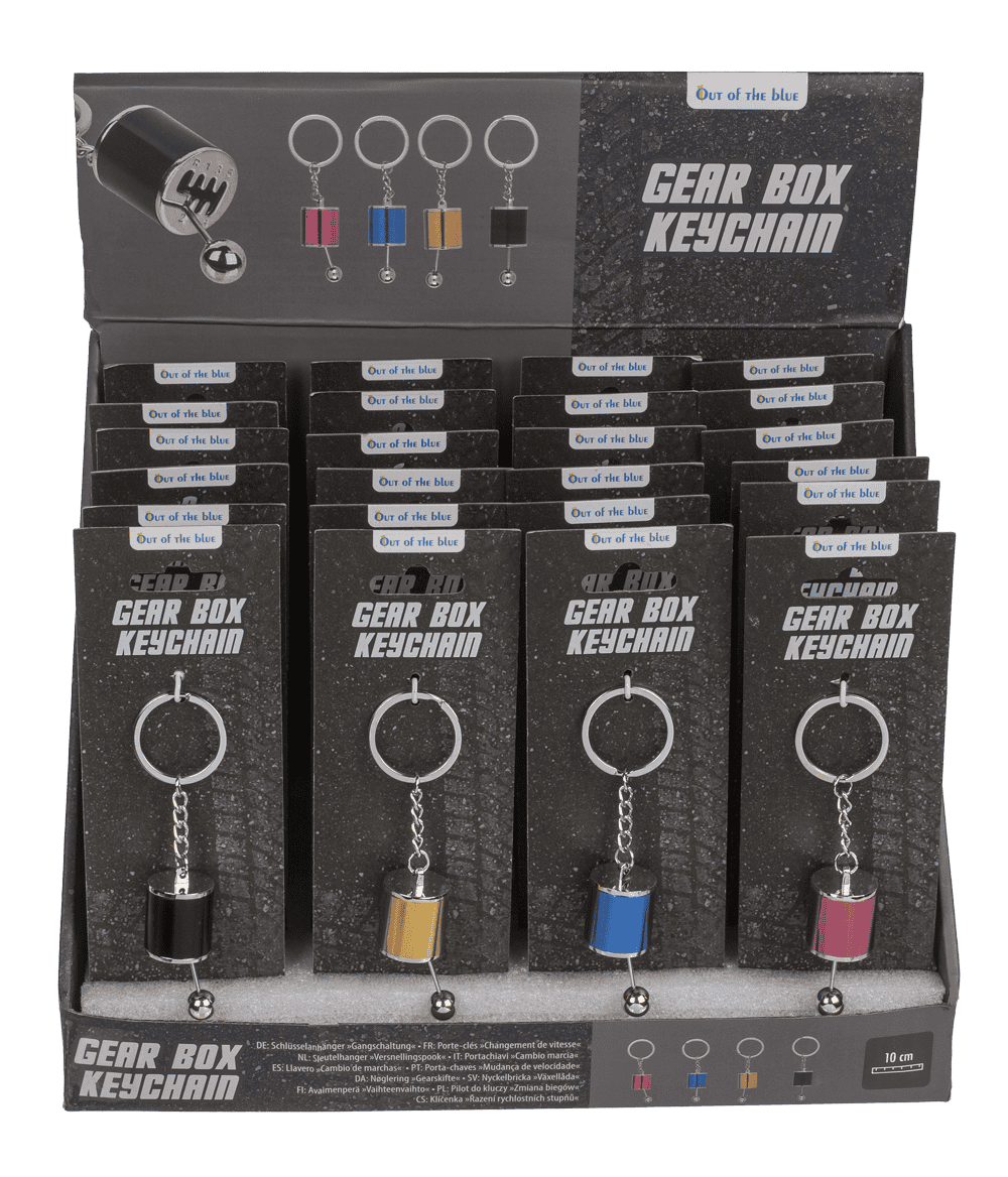 Metal-Keyring, Car Gear Box,