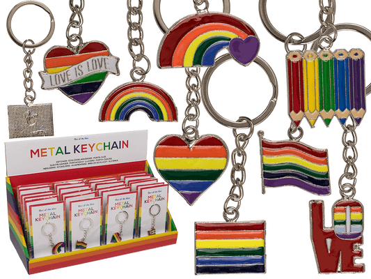 Metal-Keyring, Pride,