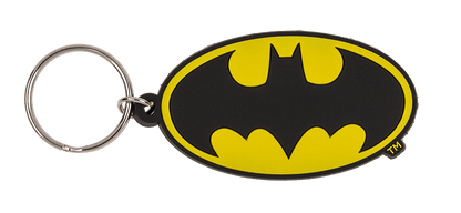 Metal key chain, Superman & Batman,