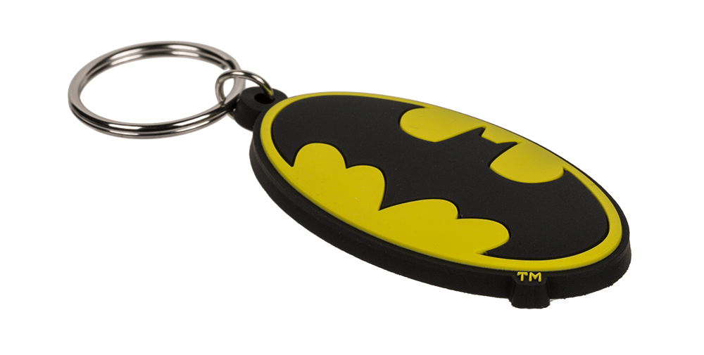 Metal key chain, Superman & Batman,