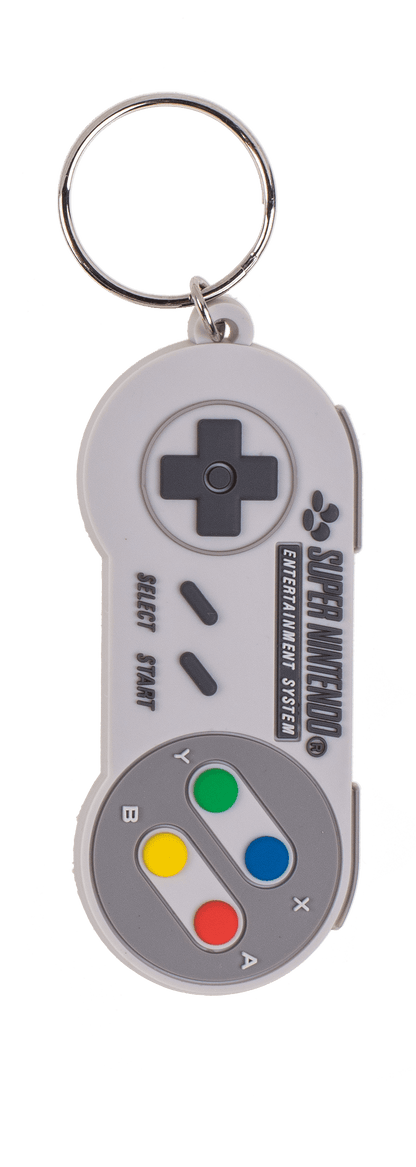 Metal keychain, Nintendo Controller & Gameboy,