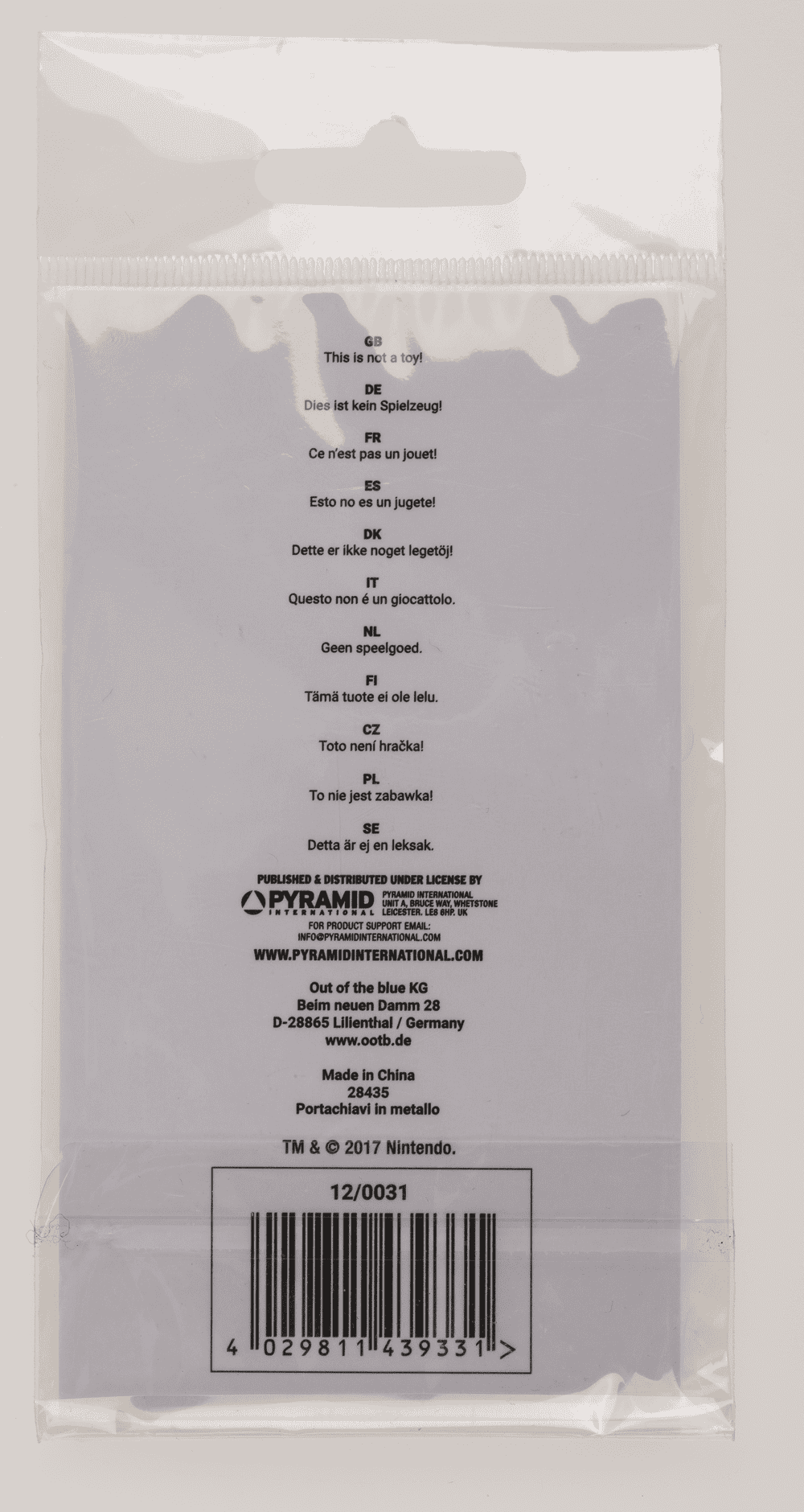 Metal keychain, Nintendo Controller & Gameboy,