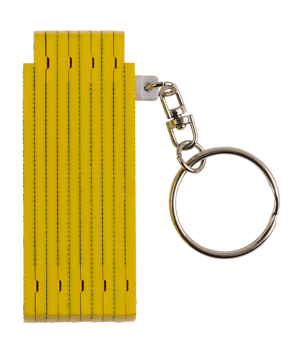 Keychain, Plastic Folding Ruler,