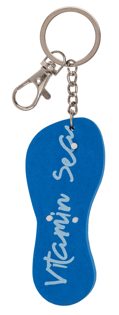 Metal key chain, Flip Flop,
