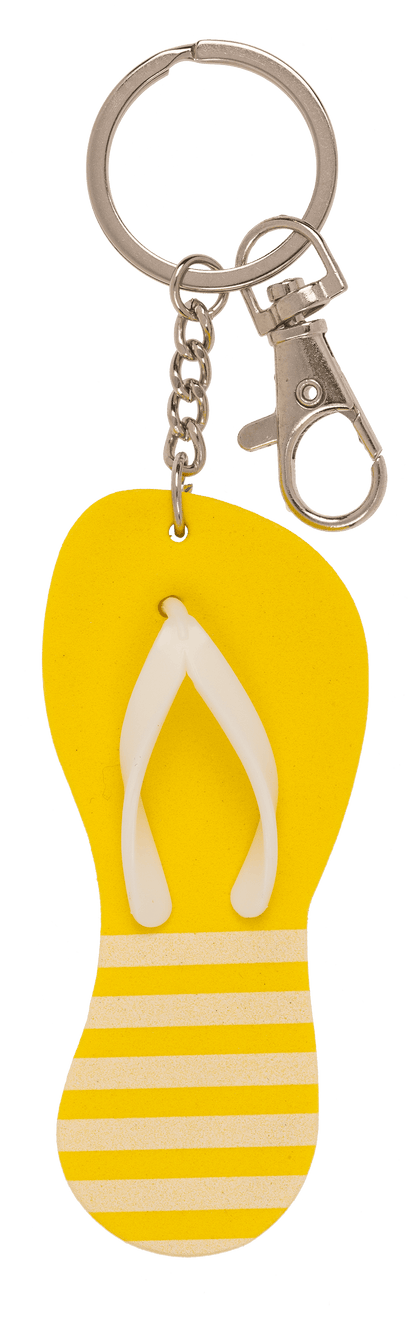 Metal key chain, Flip Flop,