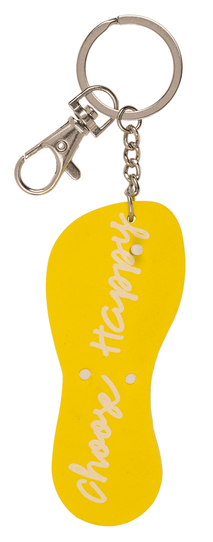 Metal key chain, Flip Flop,