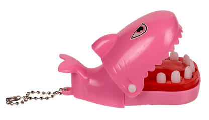 Metal keychain, Biting Shark,