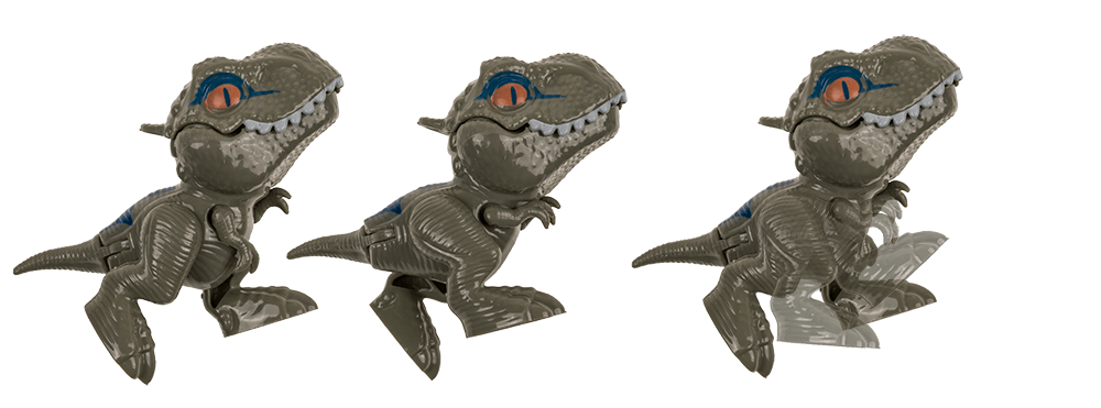 Metal keychain, Dinosaurs,