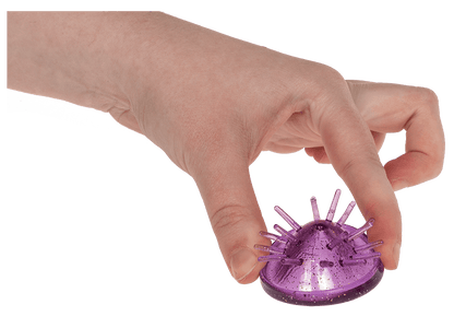 Super Popper, Jelly Dome, with glitter effect,