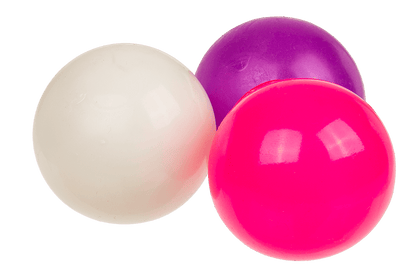 Throw & Glow Balls II, 3 pcs p. card, ca. 4 cm,