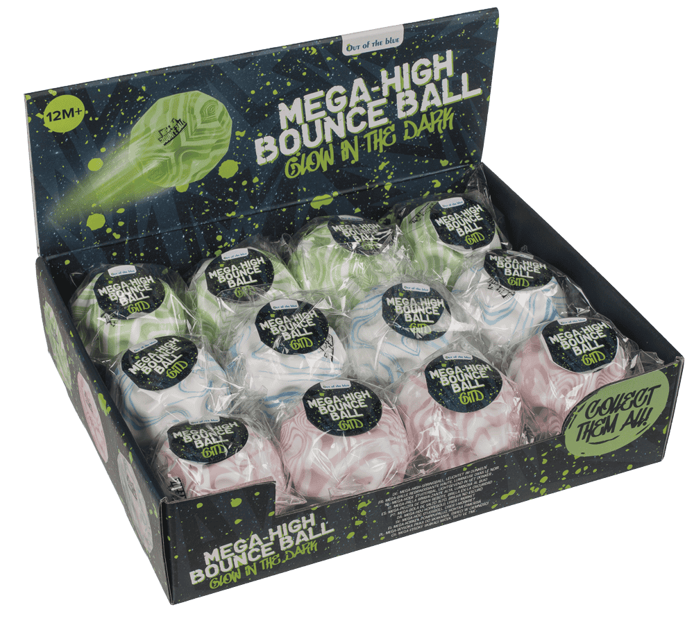 Mega-high Bounce ball, Glow in the Dark,