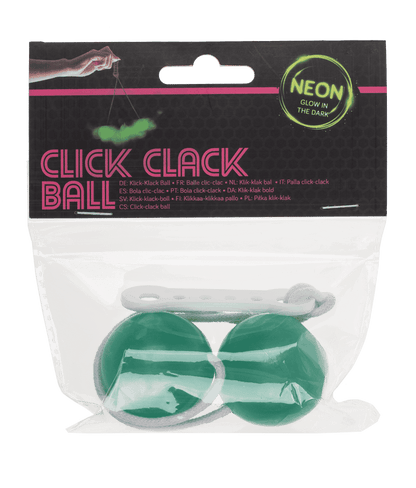 Click clack ball, Glow in the dark,