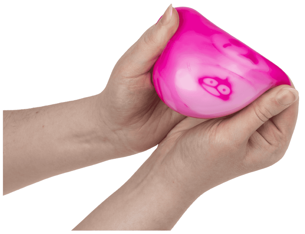 Squeeze Ball, Funny Faces, 6 cm,
