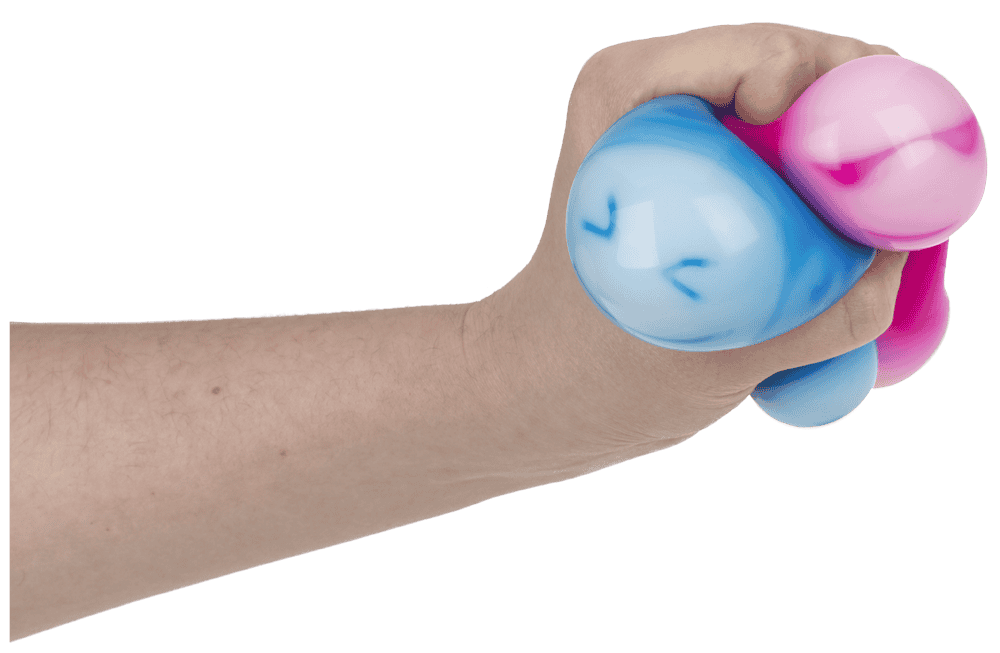 Squeeze Ball, Funny Faces, 6 cm,