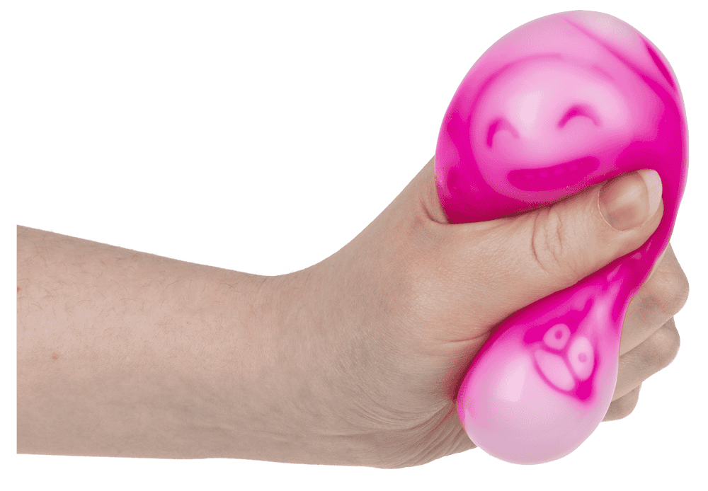 Squeeze Ball, Funny Faces, 6 cm,