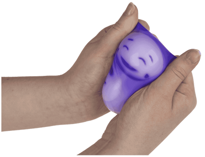 Squeeze Ball, Funny Faces, 6 cm,