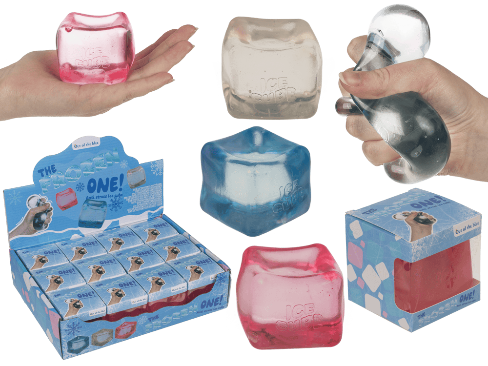 Anti stress ice cube, 5,5 cm,