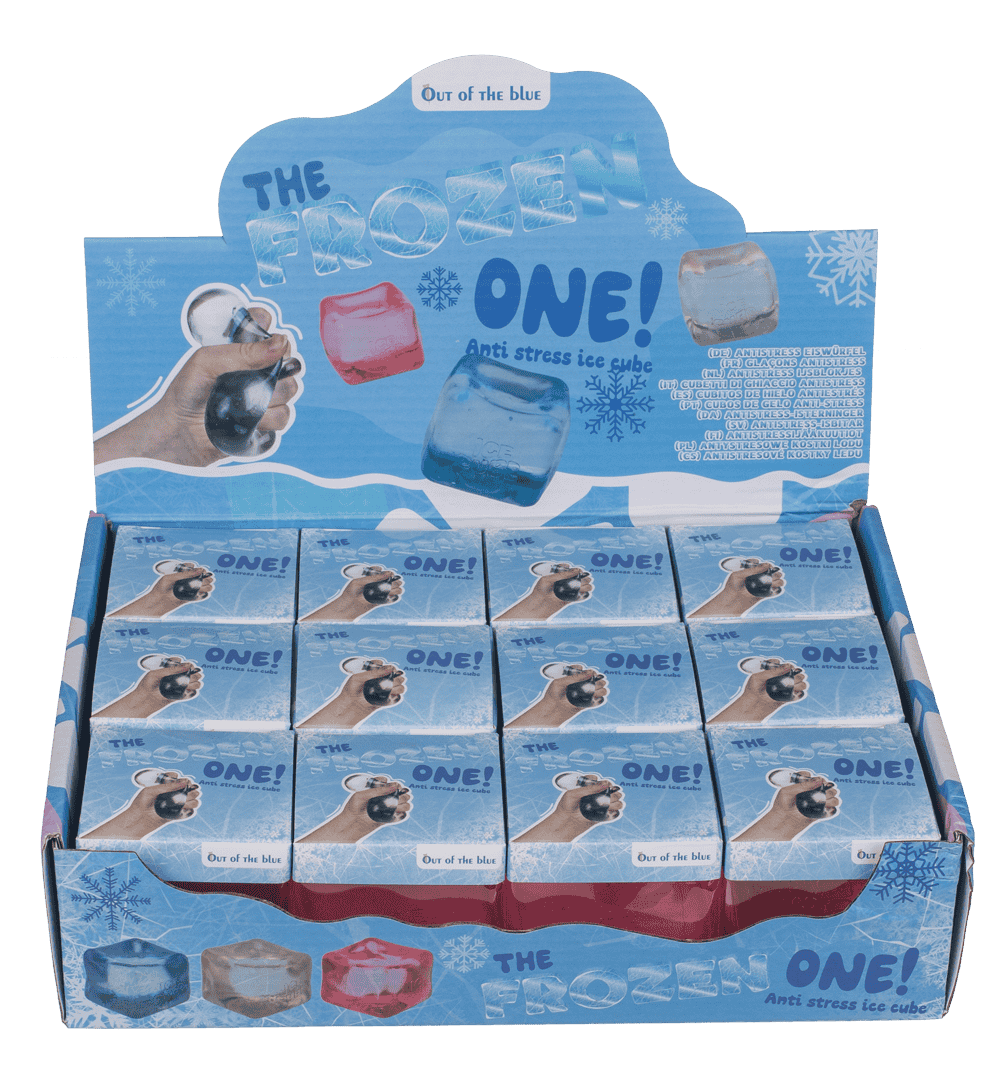 Anti stress ice cube, 5,5 cm,