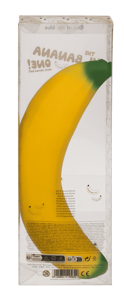 XL Squeeze Banana, 40 cm,
