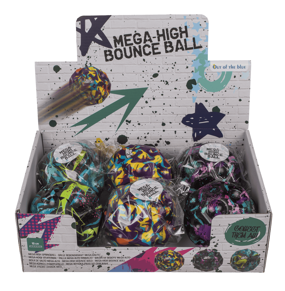 Mega-high Bounce Ball, 10 cm,