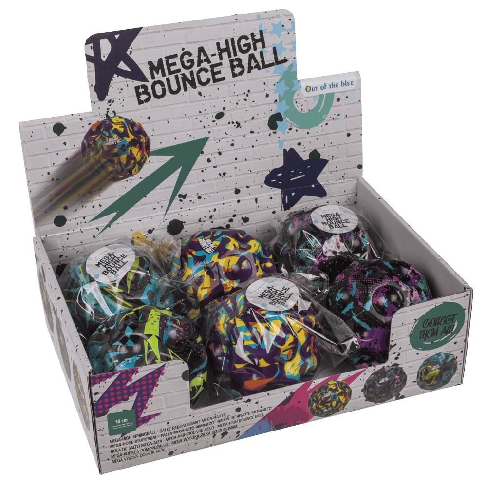 Mega-high Bounce Ball, 10 cm,