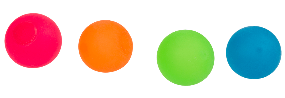 Mini ultra soft anti stress ball, Neon,