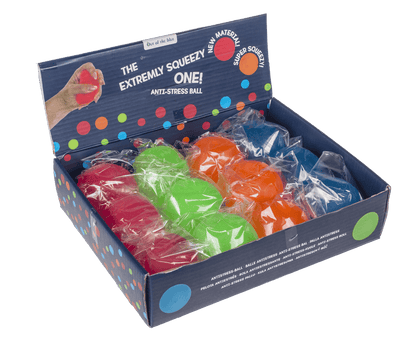 Ultra soft anti stress ball, Neon,