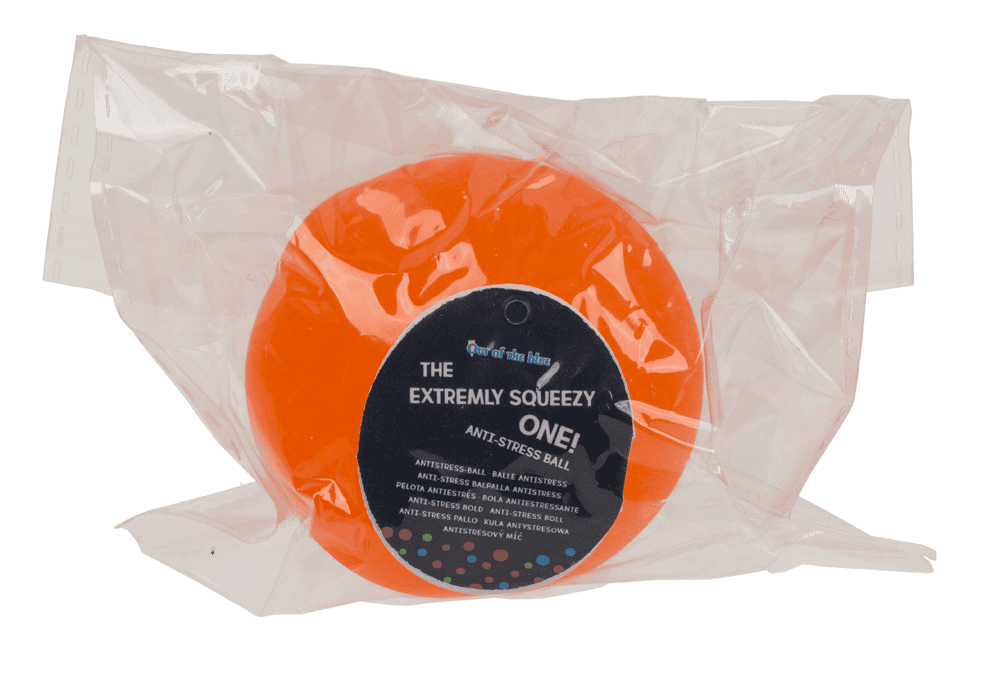 Ultra soft anti stress ball, Neon,