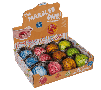 Anti stress ball, Marble, approx. 6 cm,