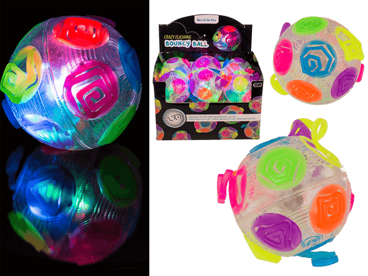 Bouncing ball, Crazy Flashing, Rainbow,