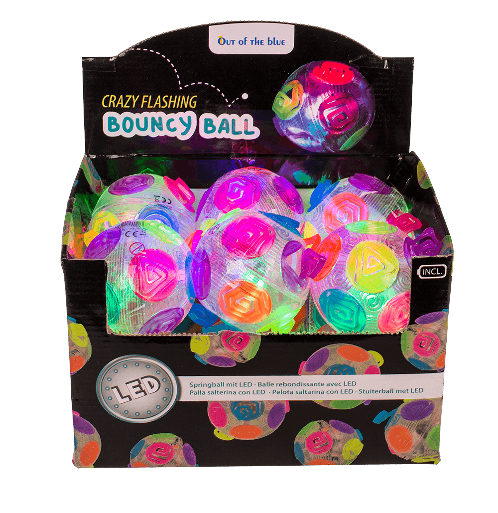 Bouncing ball, Crazy Flashing, Rainbow,