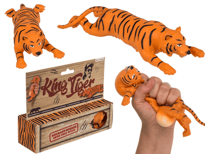 Anti stress ball, Tiger, ca. 4,5 x 19 cm,