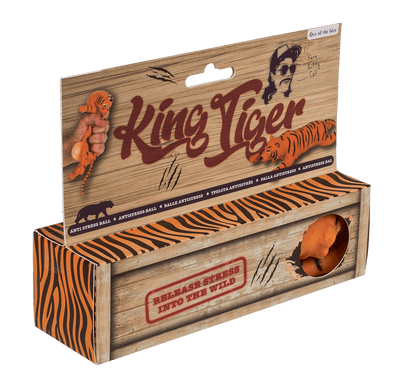 Anti stress ball, Tiger, ca. 4,5 x 19 cm,