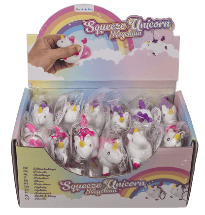 Metal key chain, Squeeze Unicorn II,
