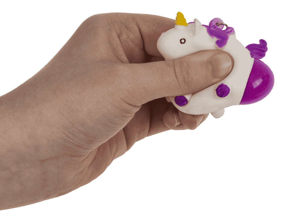 Metal key chain, Squeeze Unicorn II,