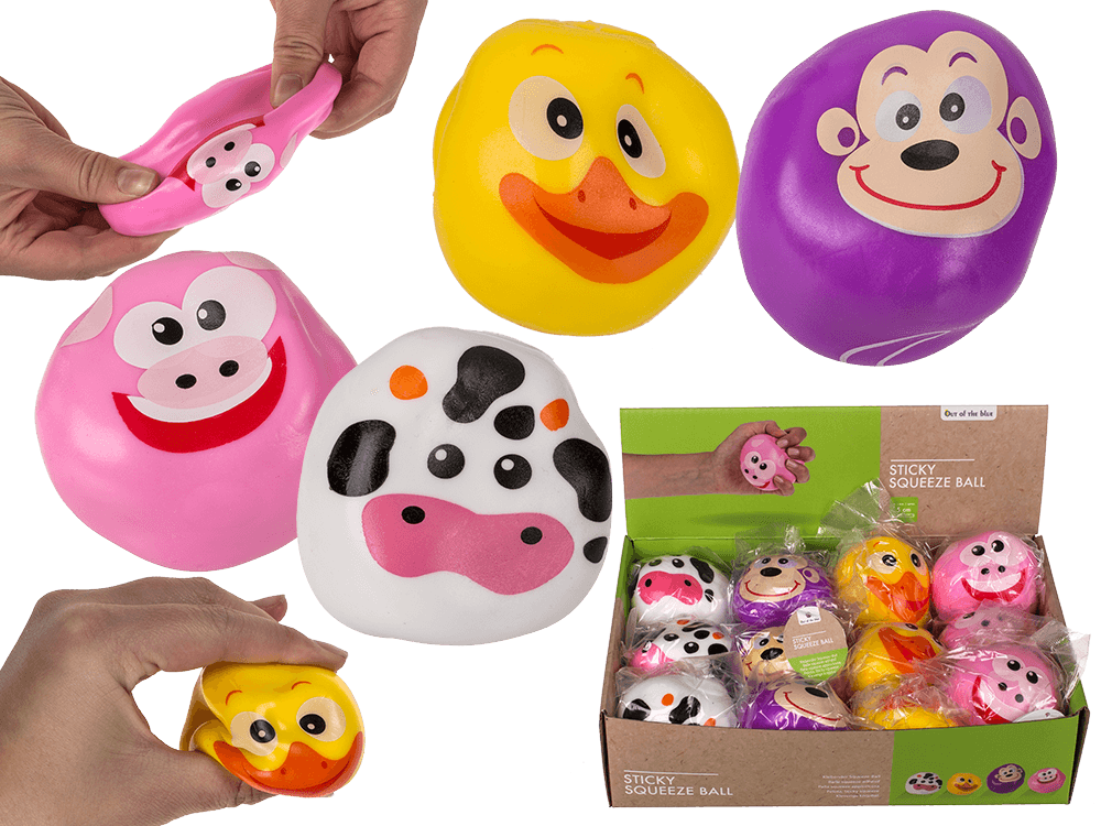 Sticky Squeeze Ball,