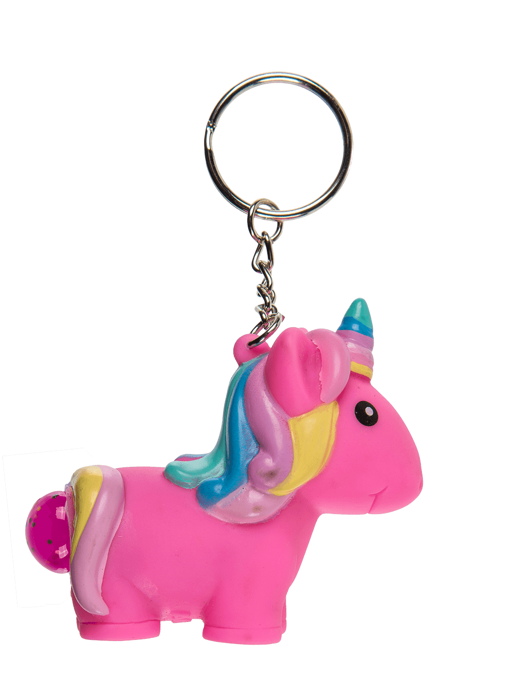 Metal key chain, Squeeze Unicorn I,