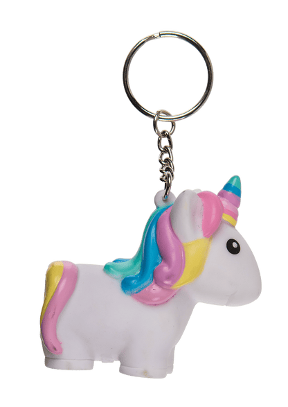 Metal key chain, Squeeze Unicorn I,