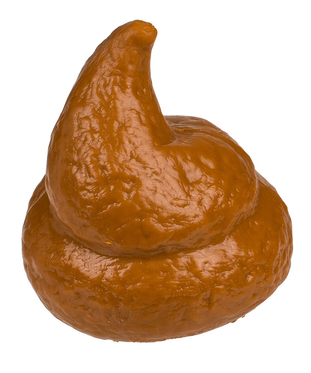 Squeeze poo, ca. 7 x 6 cm,