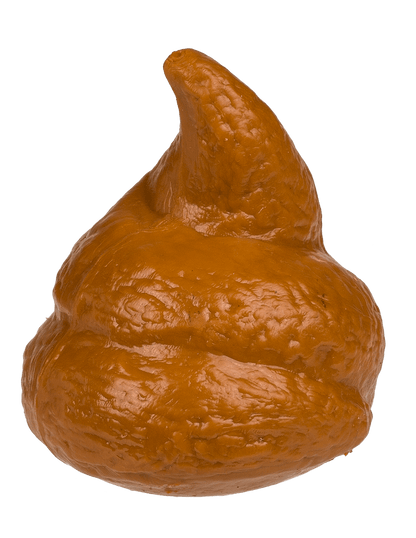 Squeeze poo, ca. 7 x 6 cm,