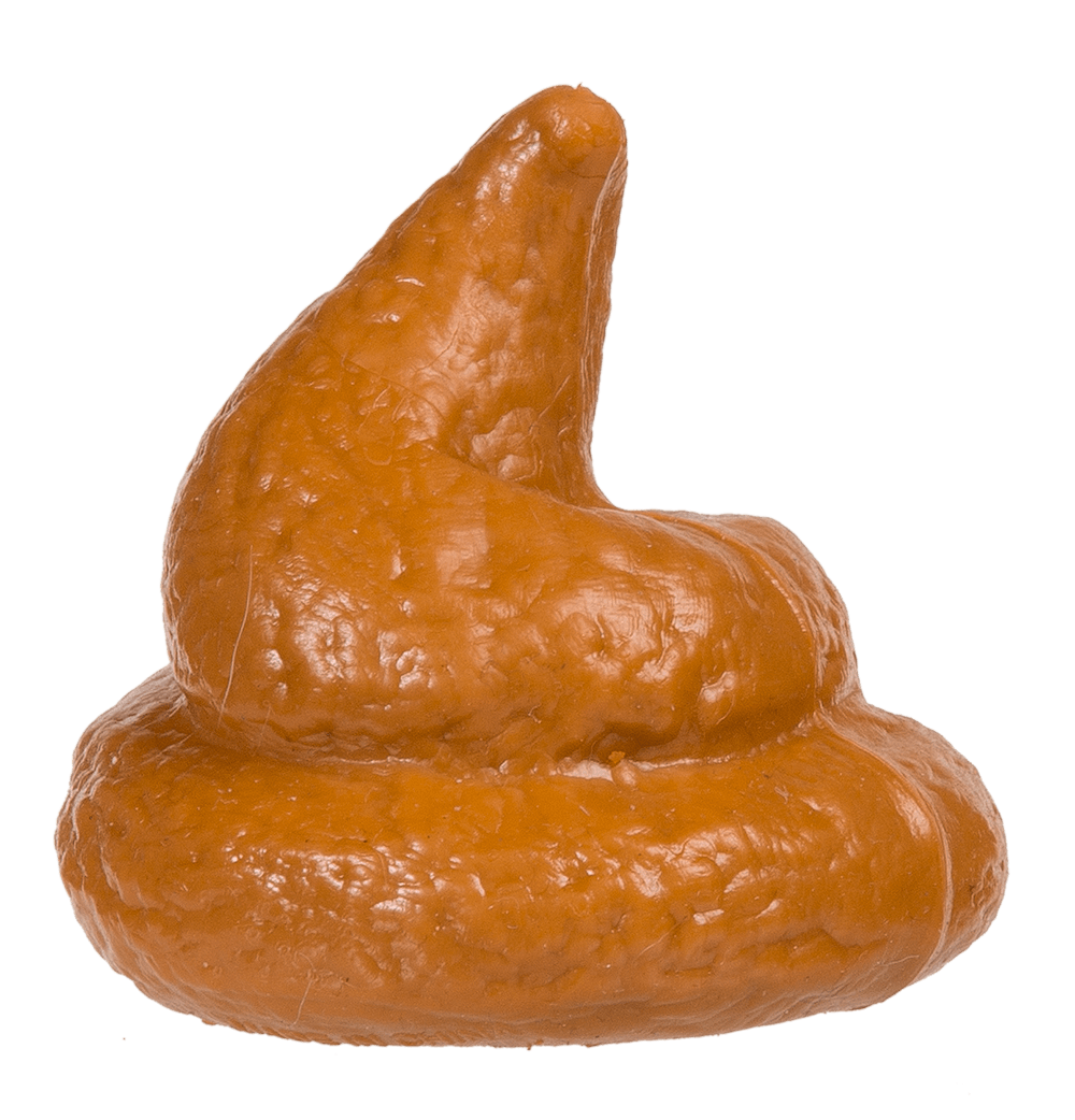 Squeeze poo, ca. 7 x 6 cm,