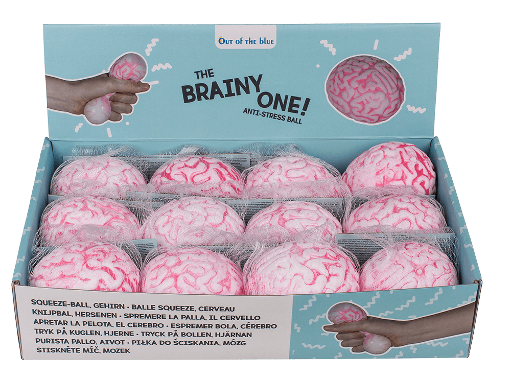 Squeeze ball, Brain,
