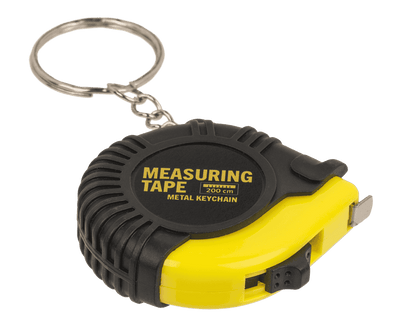 Metal keychain, Measuring Tape,