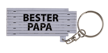 Keychain, Plastic Folding Ruler with wording,