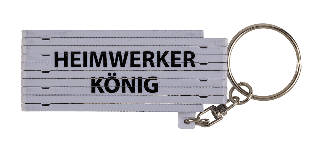 Keychain, Plastic Folding Ruler with wording,