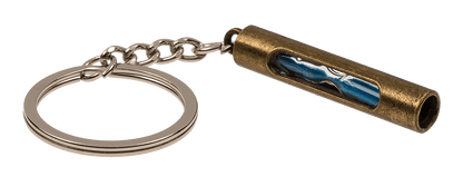 Metal keychain, Fidget Sandglass,