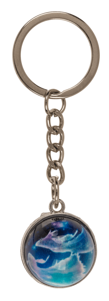 Metal keychain, Zodiac Signs,